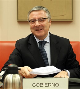 El ministro José Blanco en el Congreso