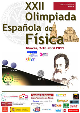 Cartel de la Olimpiada Española de Física
