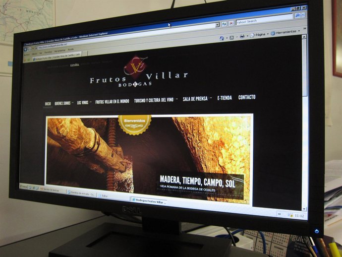 Nueva web de Frutos Villar.