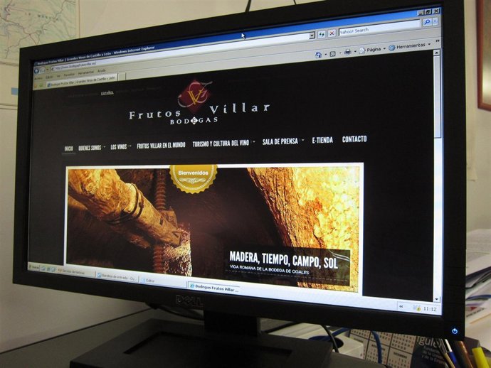 Nueva web de Frutos Villar.