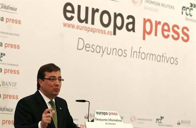 presidente de la Junta de Extremadura, Guillermo Fernández Vara