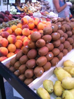 Puesto de venta de fruta