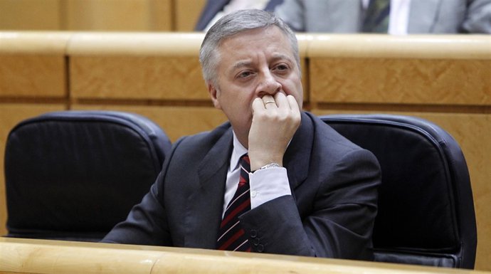 José Blanco en la sesión del Senado