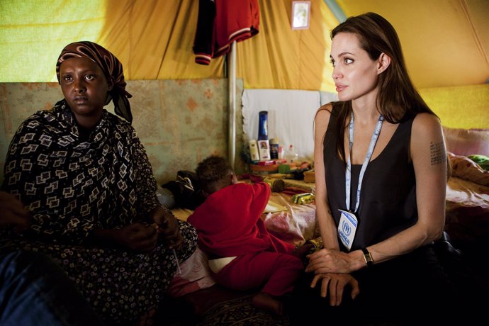 Angelina Jolie en Túnez
