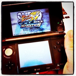 nintendo 3ds con 'Super Street Fighter 3D' por illustir CC Flickr
