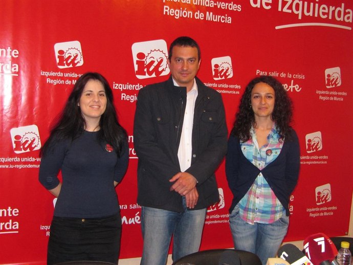 Esther López, José Antonio Pujante y Nerea Martínez