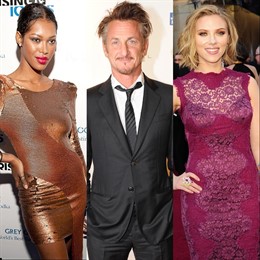 Montaje de Jessica White, Sean Penn y Scarlett Johansson