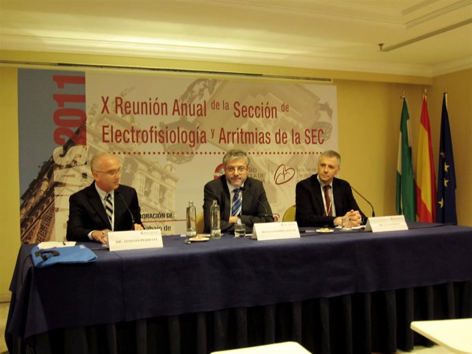 En el centro de la  imagen el doctor Ignacio Fernández Lozano, presidente de la 