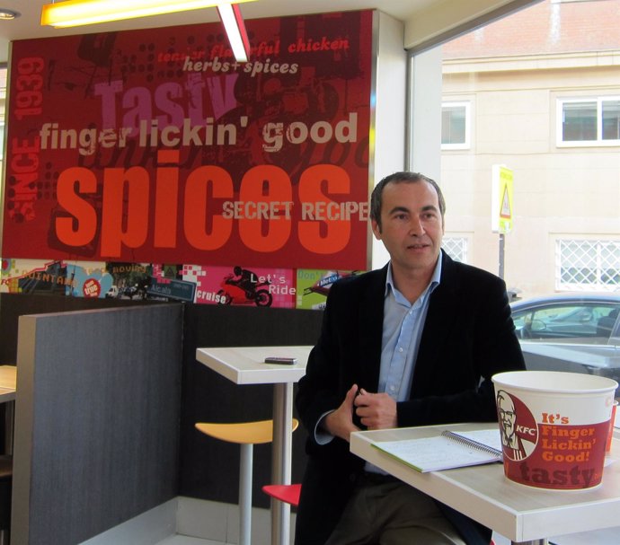 Director General de KFC España, Alain Pablo