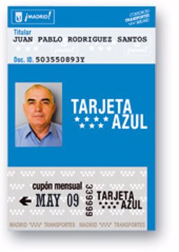 Tarjeta Azul de transportes