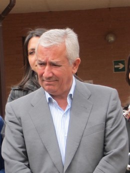 El presidente del PP-A, Javier Arenas, en Bailén (Jaén)