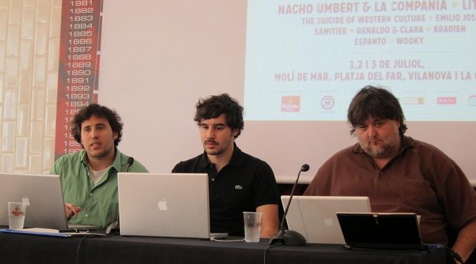 Roda de premsa del Faraday