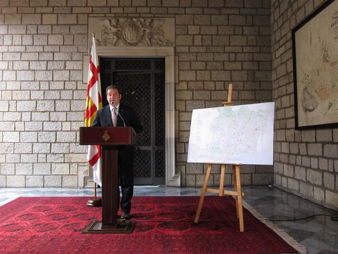 Jordi Hereu, alcalde de Barcelona