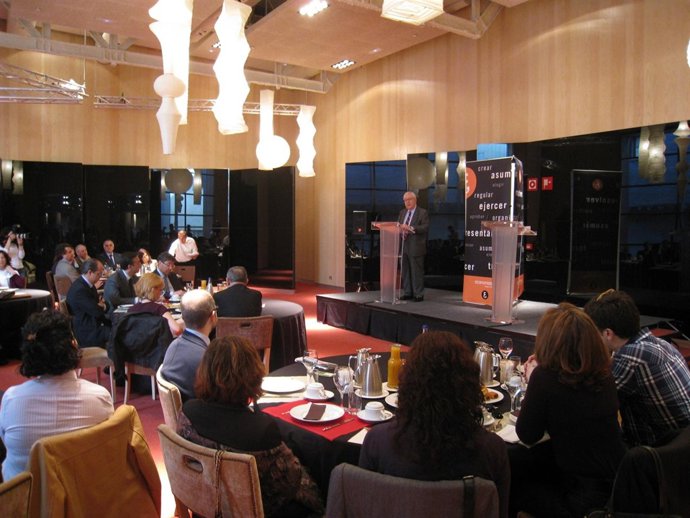 José Ángel Biel, en su conferencia