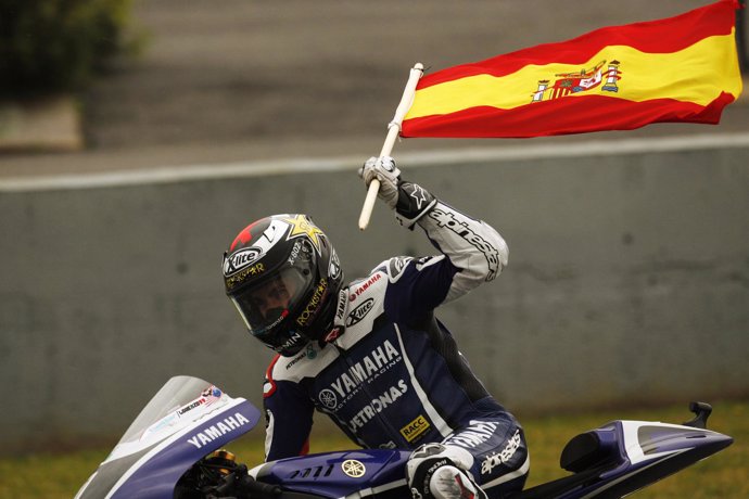Jorge Lorenzo, vencedor en Jerez