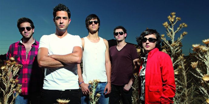 El grupo de rock The Monomes