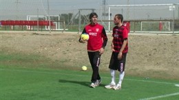 Guarente, en la ciudad deportiva del Sevilla