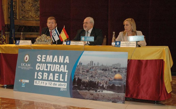 Inauguración de la Semana Cultural Israelí de la UCAM, a cargo del Presidente de