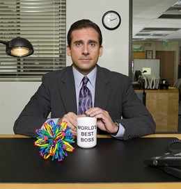 Steve Carrell en The Office