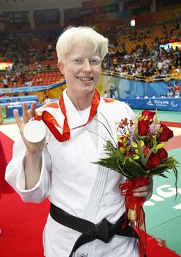 Marta Arce, medalla de plata