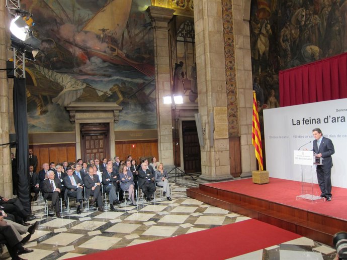 Artur Mas, presidente de la Generalitat