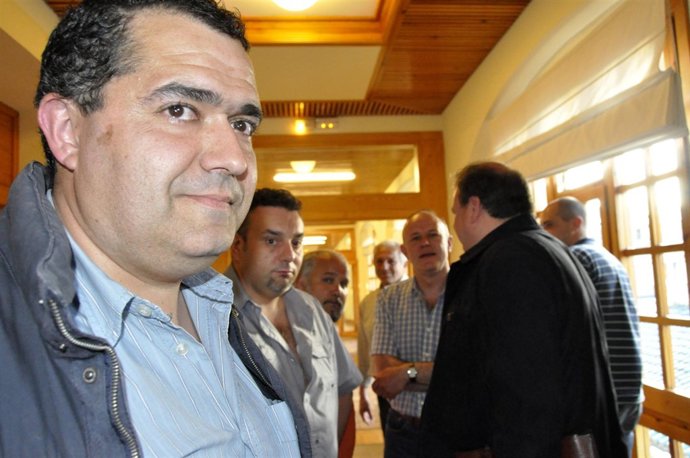 El secretario del Comité de Empresa de la fábrica de Cacaolat en Utebo (Zaragoza