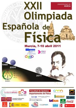 Cartel de la Olimpiada Española de Física