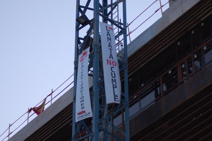 STAS en grúa hospital