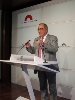 Joaquim Nadal (PSC), en el Parlament