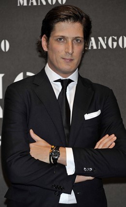 Luis Medina en una presentación de Mango