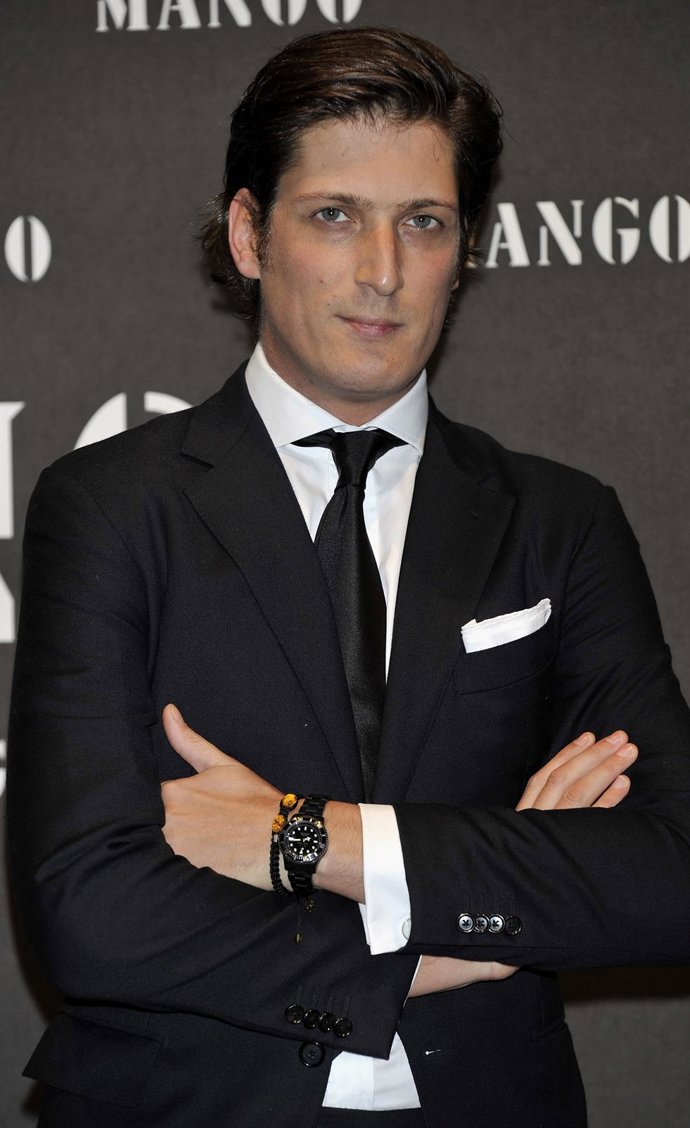 Luis Medina en una presentación de Mango