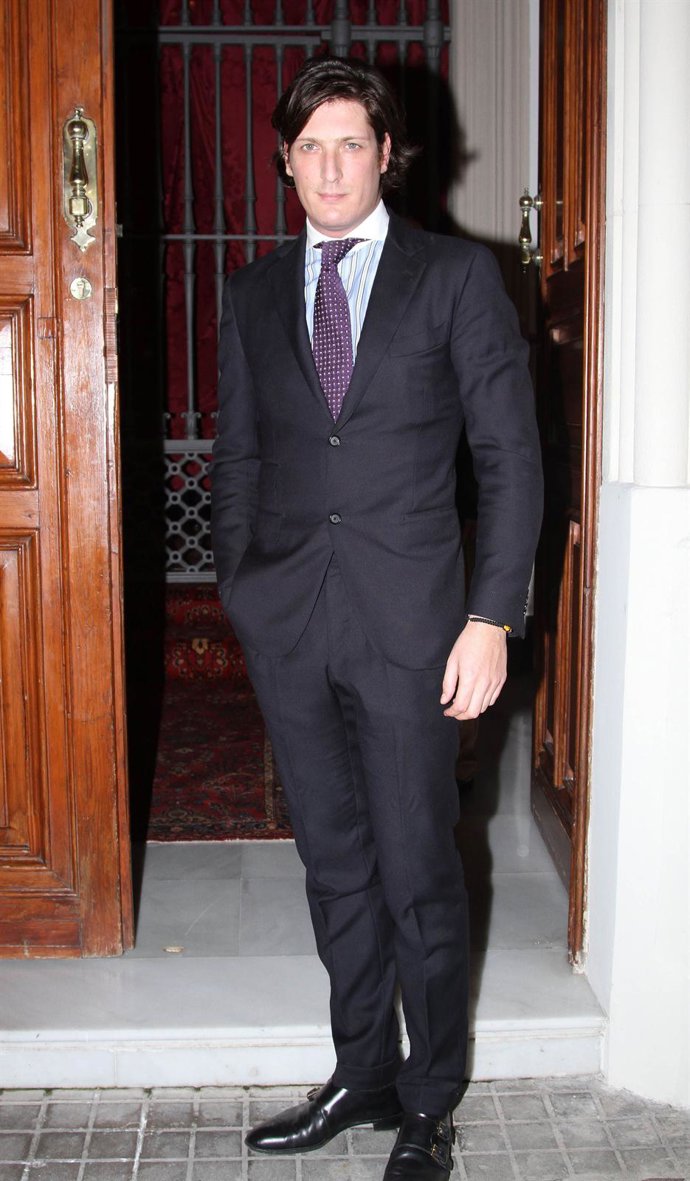 Luis Medina en una cena homenaje