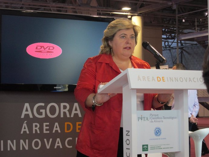 Clara Aguilera, durante su intervención en la segunda jornada de la XXVI Expo Ag