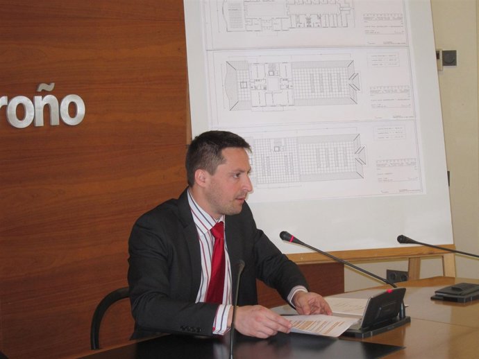 Miguel Gómez Ijalba, durante la rueda de prensa