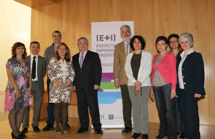 Pendón, junto a los expertos que han participado en la jornada