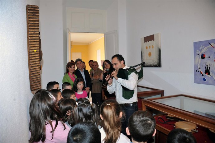 Un momento de la visita