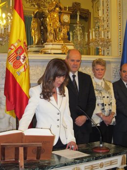 Dolores Carrión toma posesión como delegada del Gobierno en Madrid