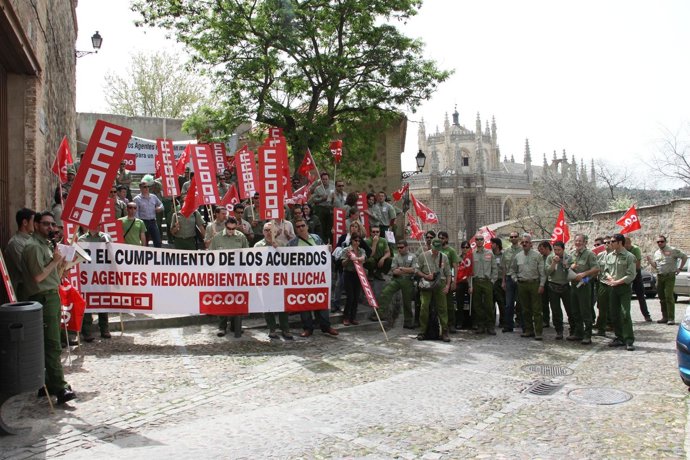 Manifestación de agentes medioambientales