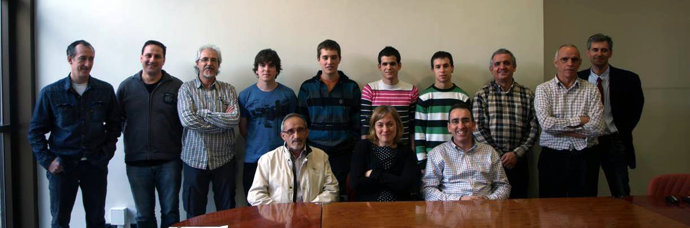 Representación navarra en el Campeonato de FP Spainskills 2011.