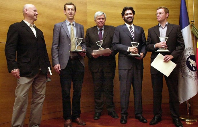Acto de entrega del premio internacional de libertad de prensa 2011