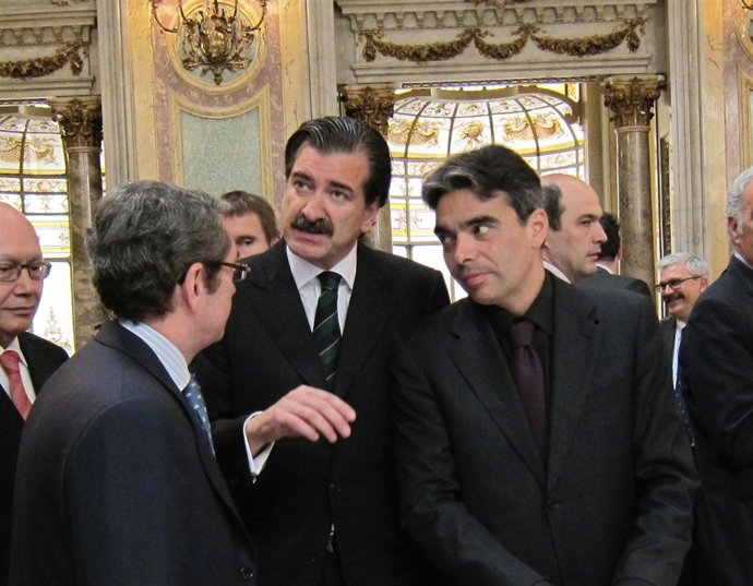 Javier Hernández, Guillermo Jiménez y Albert Soler