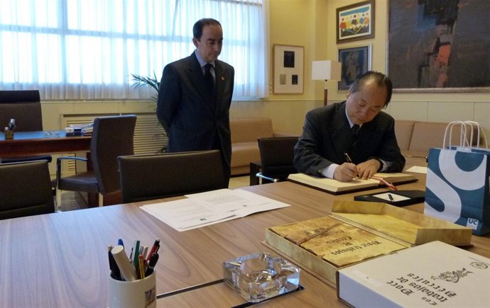 Visita del embajador