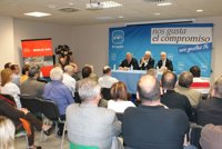 Eloy Suárez (PP) destaca que la lista al Ayuntamiento de Zaragoza "es un equipo de gestión"