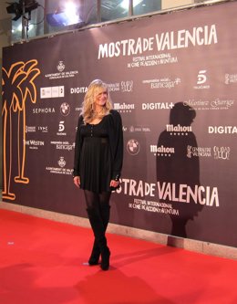 La actriz Daryl Hannah en la inauguración de la Mostra