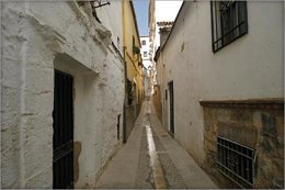 Una calle de la Judería de Jaén