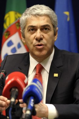 José Sócrates (Portugal) en Bruselas