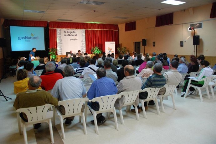 Momento de la presentación