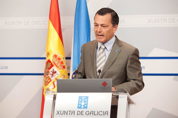 Agustín Hernández, conselleiro de Medio Ambiente, Territorio e Infraestruturas