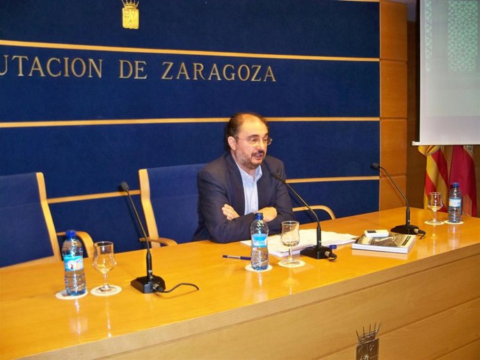 El presidente de la DPZ, Javier Lambán