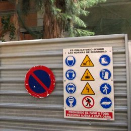 Imagen de unas obras